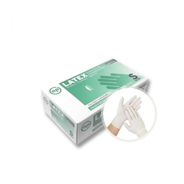 GUANTES LATEX Small x100