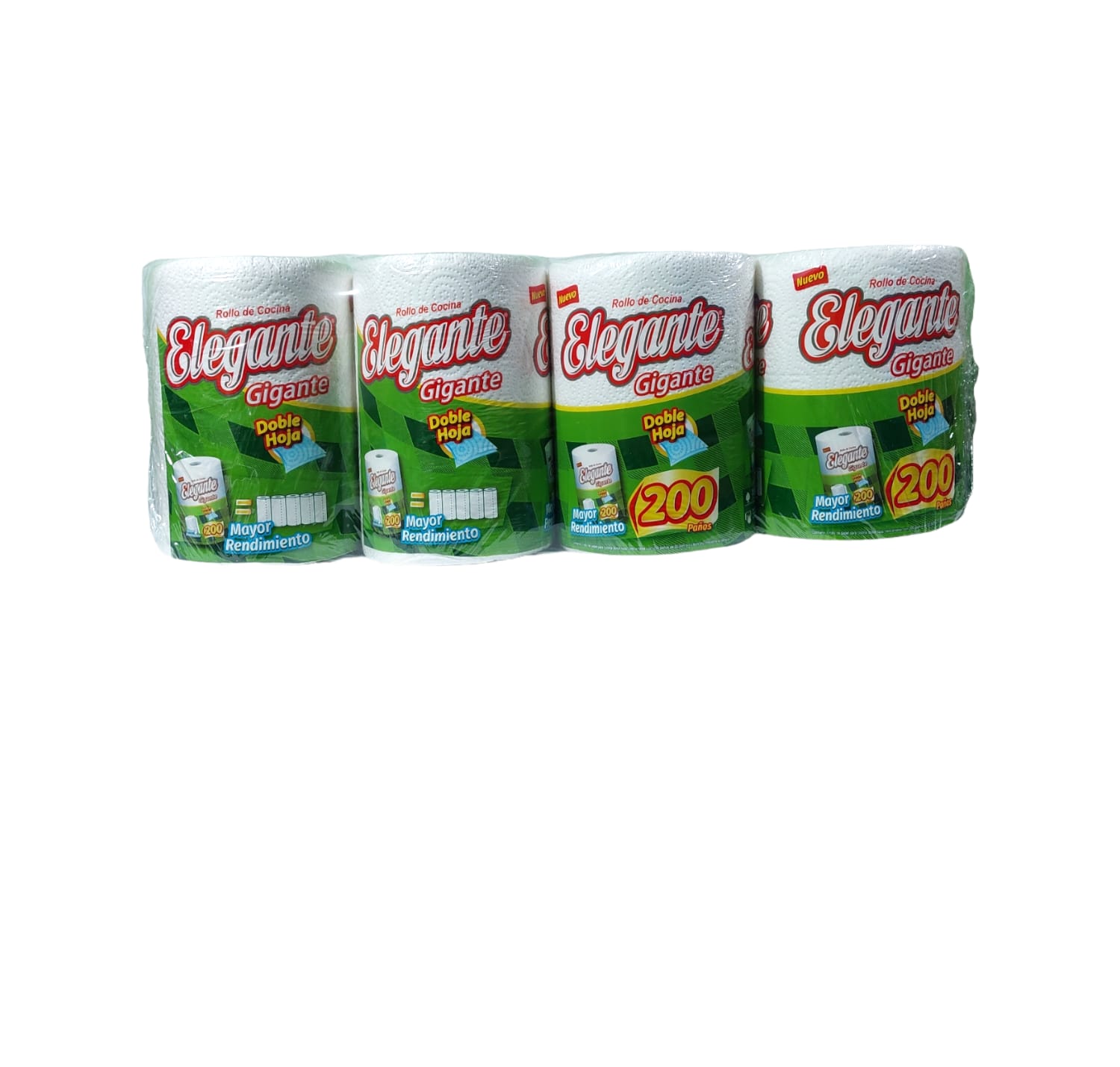 PACK ROLLO COCINA 12 rollos x200Hojas