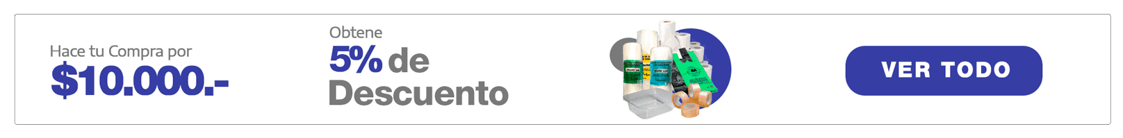 5% de descuento minoristas