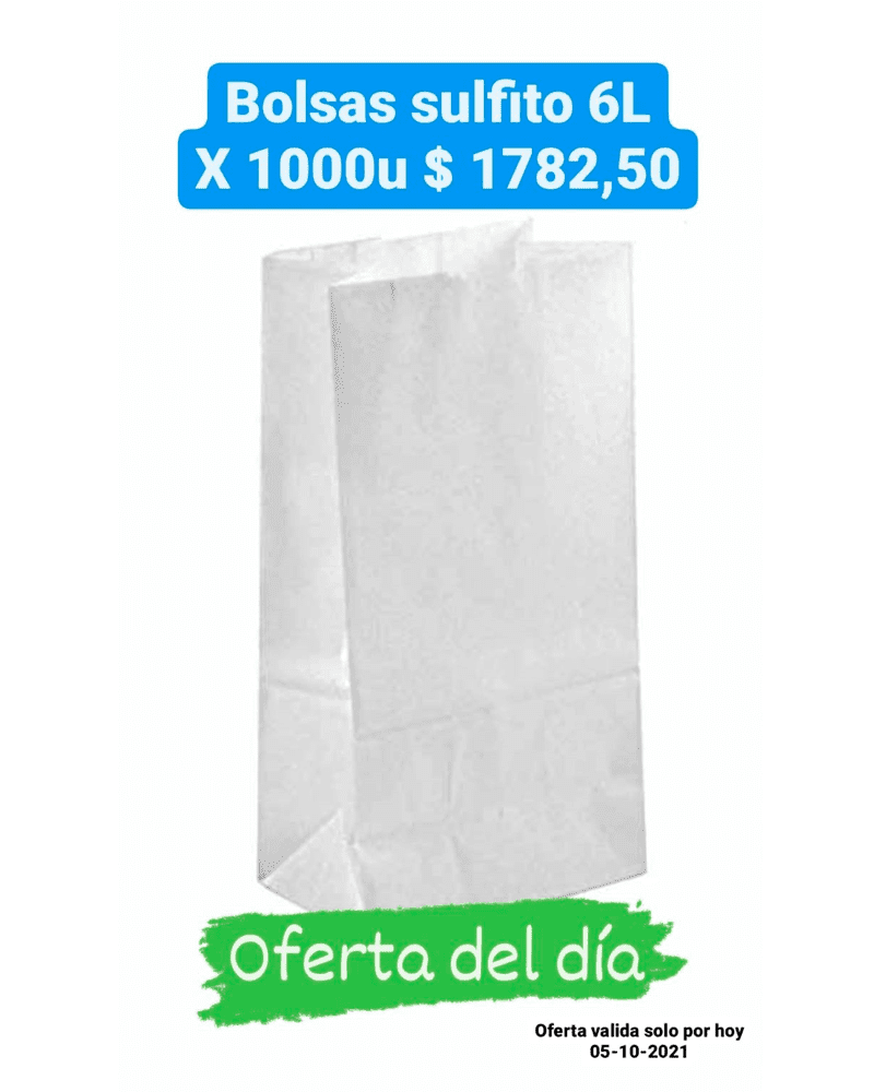 Oferta del Día PAPELERA RIVADAVIA