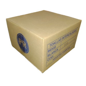 TOALLAS DE PAPEL BEIGE INTERCALADAS