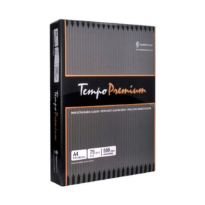 Resma de hojas A4 Tempo Premium 75 gramos x Unidad 500 hojas