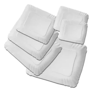 Bandeja de Cartón Blanca Nº2 x100