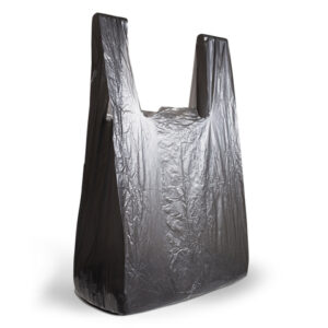 Bolsa Camiseta 40x50 Reforzada Negra x70 u